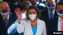 Președintele Camerei Reprezentanților din SUA, Nancy Pelosi, vizitează parlamentul din Taipei, Taiwan