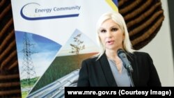 Ministrja e Minierave dhe Energjisë e Serbisë, Zorana Mihajlloviq.