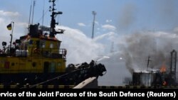 Atacul rusesc din 23 iulie asupra portului Odesa a periclitat speranțele în reluarea exporturilor de cereale ucrainene prin Marea Neagră și evitarea unei crize alimentare globale