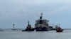 Brod Razoni natovaren žitaricama napušta luku u Odesi, Ukrajina 1. avgusta 2022.
