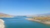 Kyrgyzstan's Kirov reservoir in July. Around 80 percent of the irrigation water in southern Kazakhstan's Zhambyl region comes from Kyrgyzstan, where there has been a significant reduction in water flow this year. 