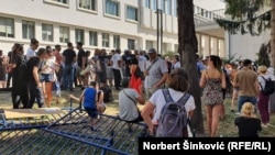 Protest protiv usvajanja Generalnog urbanističkog plana, Novi Sad, 21. jul 2022.