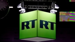 Logoja e kanalit RT, të njohur më parë si Russia Today.