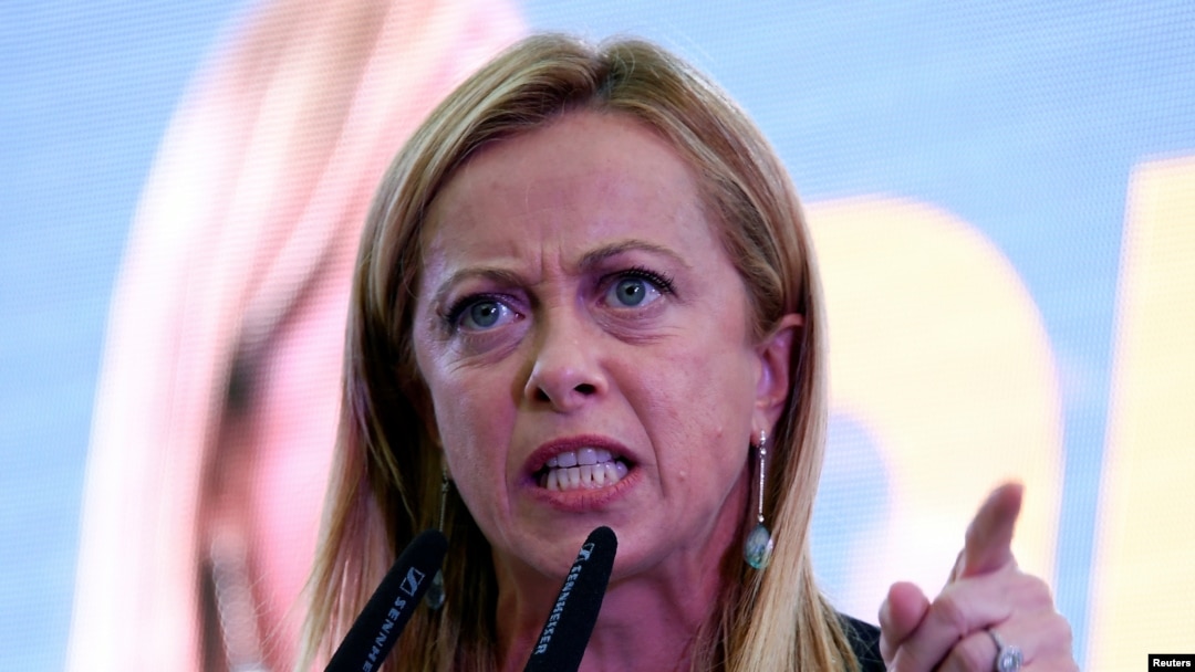 Liderul Fraților Italiei, Giorgia Meloni, pe cale să devină următorul prim-ministru al țării după votul din 25 septembrie. 