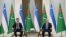 Uzbekistan - Meeting of the President of Uzbekistan with the President of Turkmenistan . Tashkent, July 14, 2022