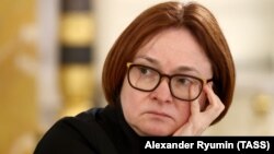 Guvernatoarea Băncii Centrale a Rusiei, Elvira Nabiullina, considerată una din principalii instigatori la război.