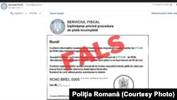 Sute de contribuabili au primit un e-mail prin care li se cereau bani în numele unei presupuse datorii către stat.