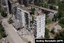 Imagine din Mariupol, 13 iulie 2022. Photo by Andrey BORODULIN / AFP