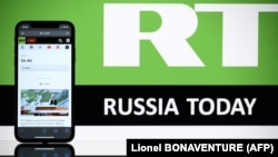 Logo ruskog državnog medija Russia Today