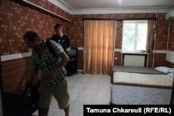 Some families, unable to afford life in the capital, Tbilisi, have moved out to the regions.