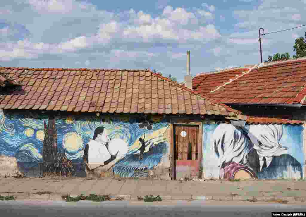 Уметноста на улиците на Старо Железаре од 2015 година.