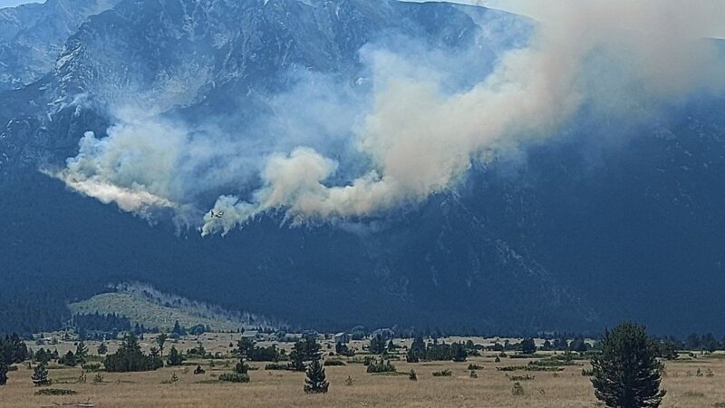 Širi se požar na planini Čvrsnici u BiH