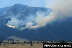 Požar na području Blidinja, na jugu BiH, 22. jula 2022.