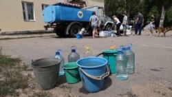 A Desperate Thirst For Water In Ukraine's War-Torn East