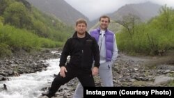 Владислав Сурков бо раисиҷумҳури Чеченистон Рамазон Қодиров