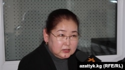 Қырғызстанның бұрынғы миграция министрі Айгүл Рысқұлова.