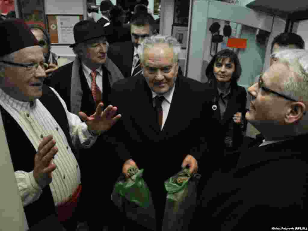 Josipović na Baščaršiji
