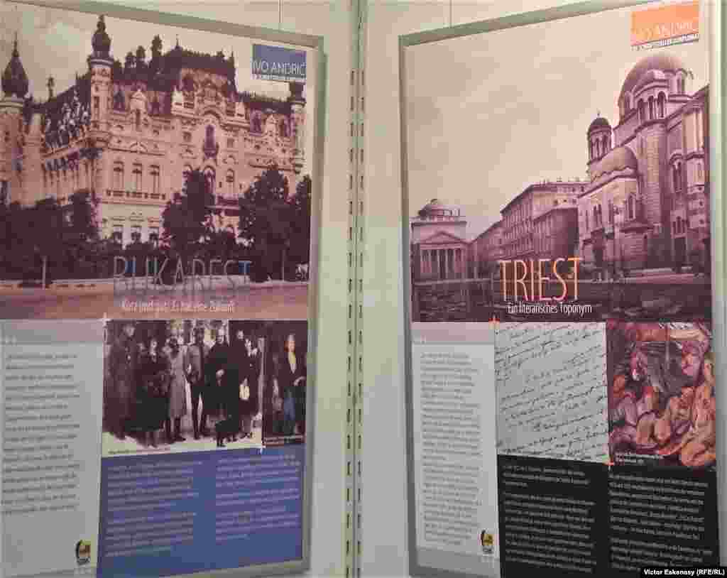 Ivo Andrič, periplul unei vieți, &icirc;n imagini la standul Serbiei.