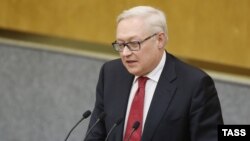 Russian Deputy Foreign Minister Sergei Ryabkov said Washington was continually making demands on Russia, and Moscow is sending a signal that this should stop.