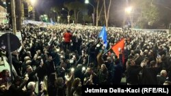 Антивладин протест во Тирана