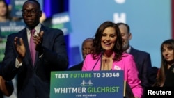 Demokratska guvernerka u saveznoj državi Mičigen, Gretchen Whitmer, 9. novembar 2022. 