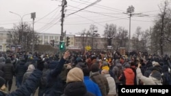 Митинг 23 января 2021 года в Нижнем Новгороде