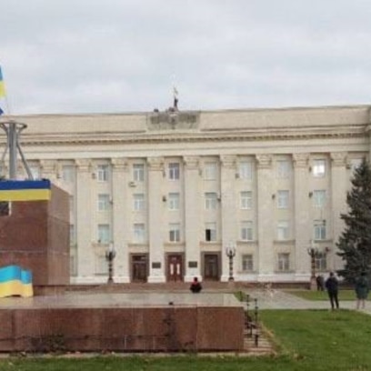 Украинские военные вошли в Херсон