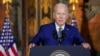 U.S. President Joe Biden addresses a news conference at the G20 summit of world leaders in Bali, Indonesia, on November 14. 