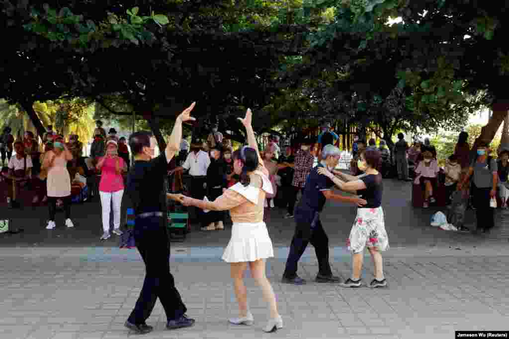 Ples na otvorenom, New Taipei, Tajvan, 7. august.