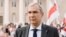 Belarusian opposition politician Paval Latushka (file photo)