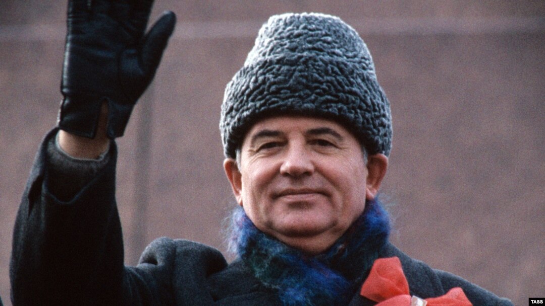 На трибуне в Москве, 1986 год
