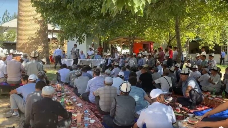 На сельском сходе в Узгенском районе обсудили вопрос относительно Кемпирабадского водохранилища