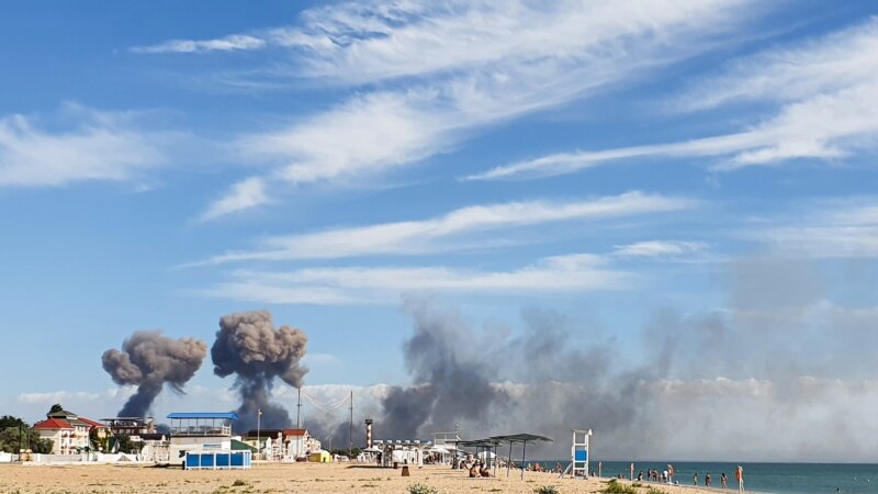 Eksplozije na ruskom vojnom aerodromu na Krimu 