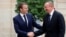Ֆրանսիայի և Ադրբեջանի նախագահներ Էմանյուել Մակրոնի և Իլհամ Ալիևի հանդիպումը Փարիզում, 20-ը հուլիսի, 2018թ.
