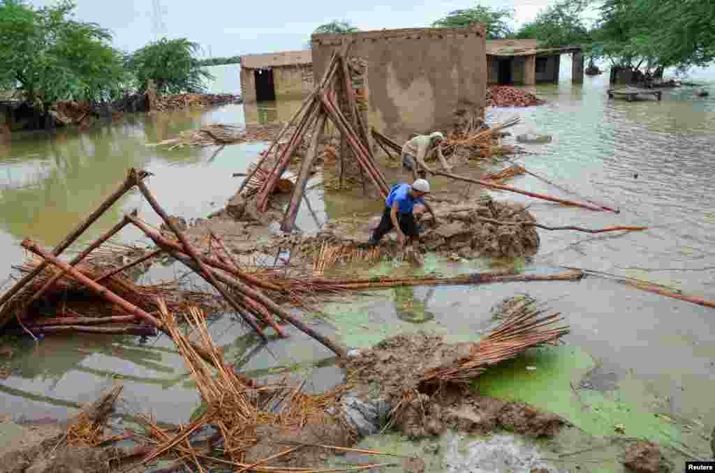 The summer monsoon season often brings with it torrential rains that are needed for agriculture in areas such as Dera Allah Yar, in Balochistan.