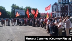 Акция против "заводов смерти" в Кирове, 21 августа 2022 года 