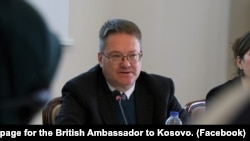 Ambasadori britanik në Kosovë, Nicholas Abbott. Fotografi nga arkivi
