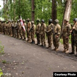 Бійці полку Калиновського