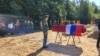 Ukraynada öldürülmüş rusiyalı əsgərin dəfni, avqust, 2022-ci il