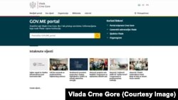 Vladin portal gov.me bio je privremeno zatvoren