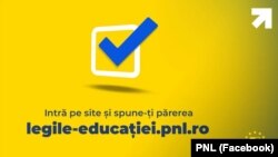 Românii sunt invitați de la începutul lunii să își exprime părerile față de Legile Educației pe un site dedicat creat de PNL. Proiectul va trece însă prin Parlament, unde va avea nevoie de votul întregii majorități parlamentare.