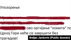 Dio komentara tragedije na Cetinju, od strane novinara Dragana Rosandića.