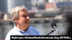 Antonio Guterres la Odesa