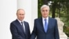 Президент России Владимир Путин и президент Казахстана Касым-Жомарт Токаев
