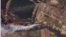 Smoke rises from fires near the Zaporizhzhya nuclear power plant in Enerhodar (center right) in this Planet Labs satellite image.