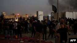 Okupljanje pristaša Moktade el-Sadra u Bagdadu, 29. kolovoza 2022.