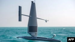 A U.S. Navy Saildrone Explorer unmanned surface vessel in the Persian Gulf. (file photo)