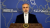 Iranian Foreign Ministry spokesman Nasser Kanaani (file photo)