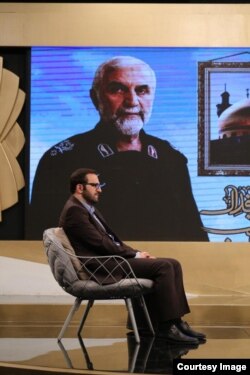 حضور متقی‌نیا در یک برنامه تلوزیونی در مورد پدرش حسین همدانی