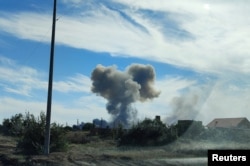Селище Новофедорівка, Саки, де на території аеродрому сталися вибухи, 9 серпня 2022 року